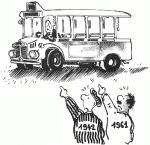 le bus au service de l'Etat français et de la République 